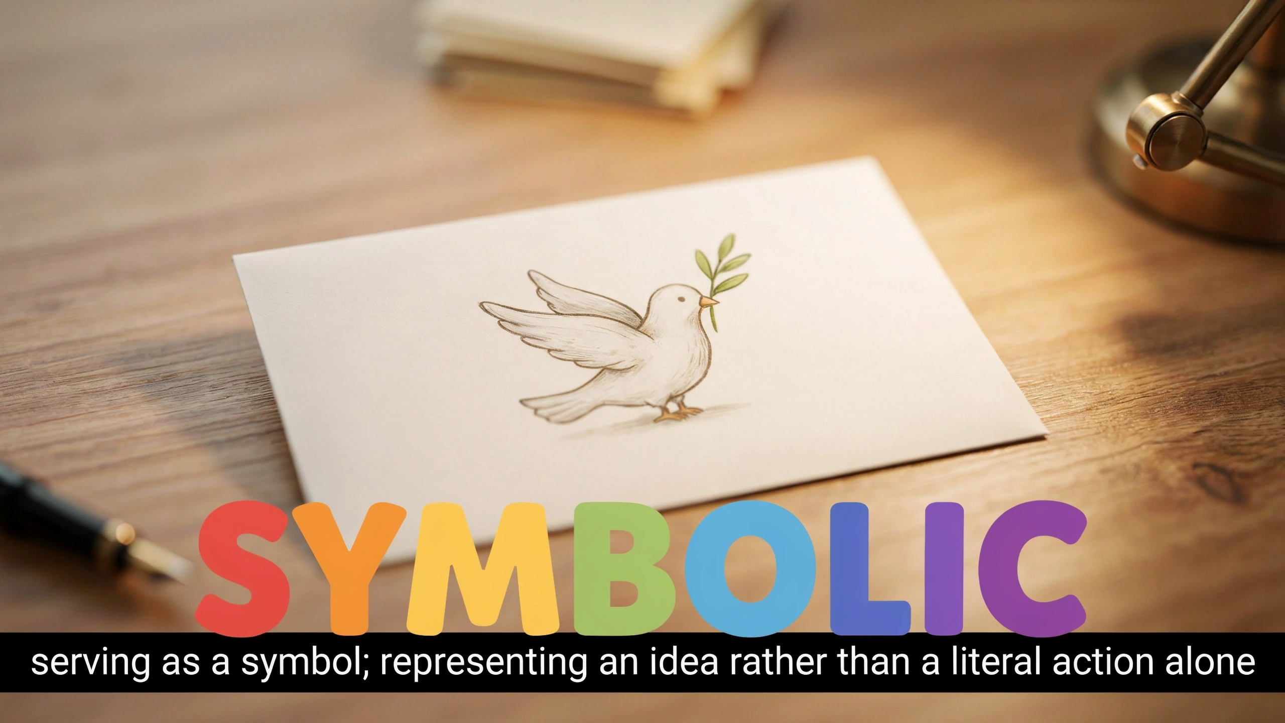 English Illustration for symbolic